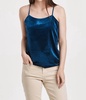 lima velvet tank in ultramarine