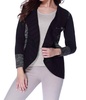 tweed signature wrap in black/stone