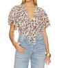 call me later printed bodysuit in sweet combo