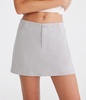 twill trouser mini skirt