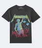 metallica tour 1988 relaxed graphic tee
