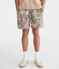 woodland camo fleece shorts 5.5"