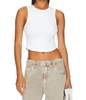 nova tank top in white