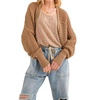 how you feel bolero cardigan in oak