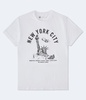 new york city lady liberty graphic tee