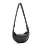 Half Moon Studded Crossbody Bag