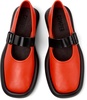 Red Leather Mary Jane for Women