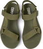 Green Textile Sandal for Men