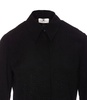 Georgette Jacquared Lettering Shirt
