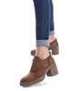 Women's Suede Heeled Oxfords By XTI