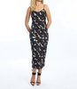 carlota geo sequin dress in precious metal geo