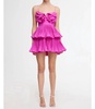 griffith mini dress in fuchsia