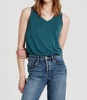ellis v-neck tank in spruce