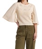 kamala crochet top in beige