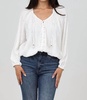 penelope blouse in white