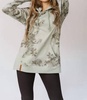 sideslit hoodie in sunday brunch