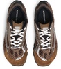 Orbit suede-trimmed sneakers