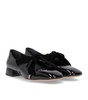 A.Bocca Mary Jane Black Ballet Flat With Bow