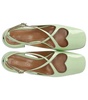 A.Bocca Two For Love Light Green Slingback Pump