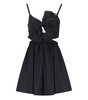 Elisabetta Franchi Black Dress With Bow