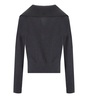 Federica Tosi Dark Grey Polo Jumper