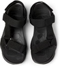Black Recycled PET Women's Sandal.