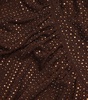 Mesh Rhinestone Midi Dress