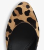 Leopard Print Decollete Pumps 90