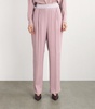 Silk Jane Wide-Leg Trousers