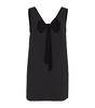 Bow-Embellished Mini Dress