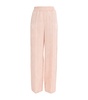 Satin Jacquard Trousers