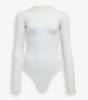 Cashmere Long-Sleeve Bodysuit