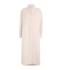 Alpaca-Wool Embroidered Coat