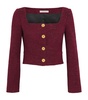 Tweed Sequin-Embellished Jacket