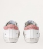 Leather Croc-Embossed Super-Star Sneakers