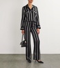 Silk-Blend Striped Soto Trousers