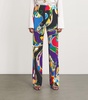 Orchidee Print Trousers