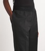 Logo-Print Car Trousers