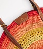 Large Raffia Round Tote Bag
