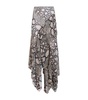 Asymmetric Cassie Midi Skirt