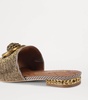 Houndstooth Crystal-Embellished Chelsea Sandals
