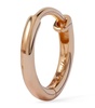 Yellow Gold Single Hoop Earring