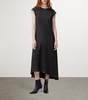 Lace-Trim Lyra Midi Dress