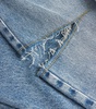 Cut-Out High-Rise Jeans