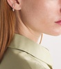 Yellow Gold and Diamond Orbit Single Earring