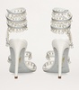 Embellished Chandelier Heeled Sandals 105