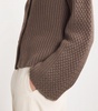 Cashmere Vimini Stitch Cardigan