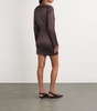 Satin Pointe Mini Dress