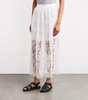 Cotton Crochet Maxi Skirt