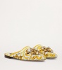 Crystal-Embellished Majolica Mules